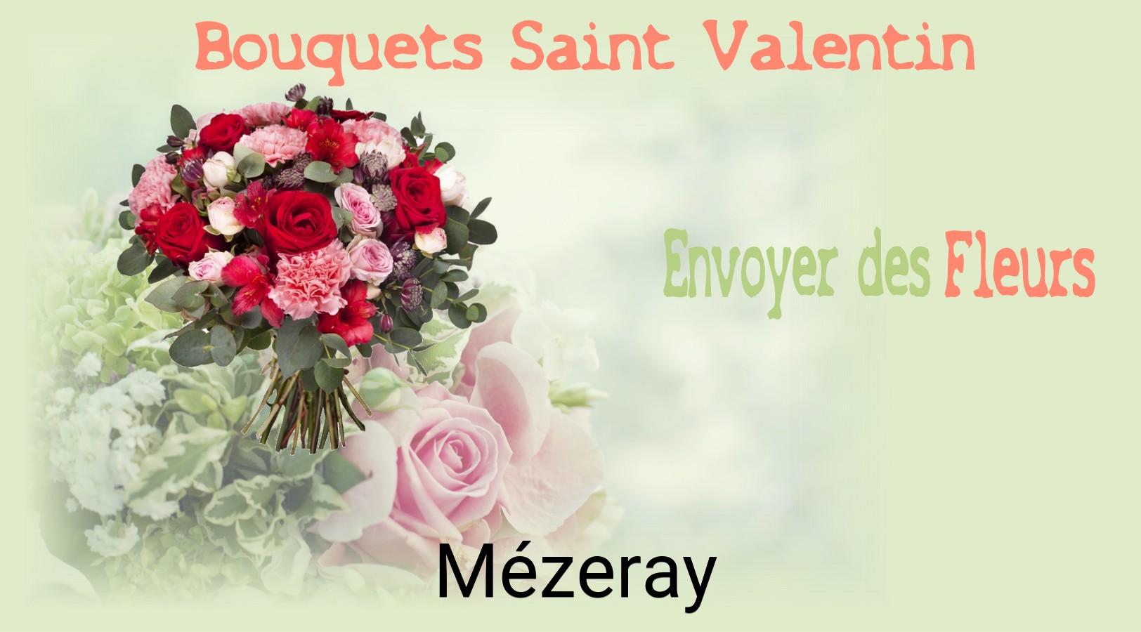 Roses de Saint-Valentin livrées à Mézeray